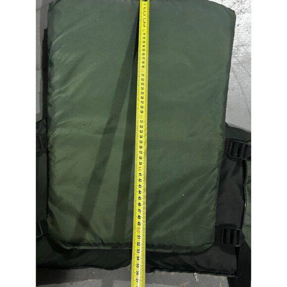 Vintage 786 Sportsman’s Fishing Vest Size 30-50 inches Green - Picture 8 of 9